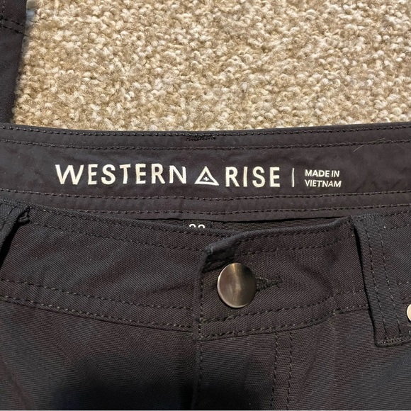 Western Rise Evolution slim performance pants 33 black - Picture 2 of 6